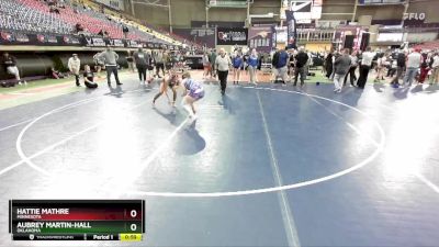 142 lbs Cons. Round 3 - Hattie Mathre, Minnesota vs Aubrey Martin-Hall, Oklahoma