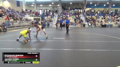 157 lbs Cons. Round 4 - Kychauun Simpson, St. Frances Academy vs Hayden Myers, Saint Paul`s School