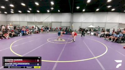 138 lbs Quarters & 1st Wb (16 Team) - Quentin Harding, Washington vs Hunter Hollingsworth, Oklahoma Red