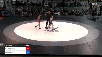 94 lbs Cons 16 #1 - Gavin Pongsai, California vs Kaiden Belinsky, Iowa