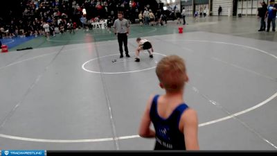 77 lbs Round 5 (8 Team) - Carson Foote, Midwest Destroyers vs Jaren Small, Kearney Matcats - Gold