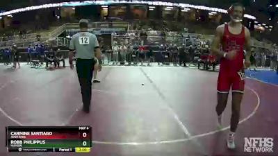 1A 195 lbs Cons. Round 1 - Carmine Santiago, Avon Park vs Robb Philippus, Hudson