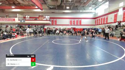 195 lbs 5th Place - Colby Carbone, North Andover vs Matthew Donis, Milford