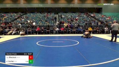 157 lbs Quarterfinal - Jonce Blaylock, Oklahoma State vs Joshua Cortez, Unattached