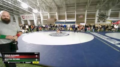 120 V Cons. Round 3 - Boston Richins, Lehi V vs Jesus Olivares, Mountain Home V