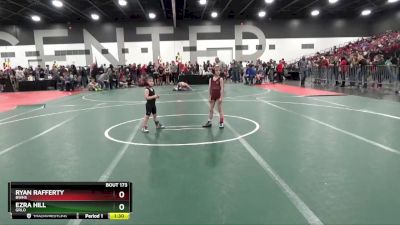 45 lbs Semifinal - Ryan Rafferty, BWHS vs Ezra Hill, GRLO