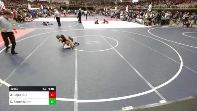 86 lbs Quarterfinal - Joseph Bajza, Bald Eagle WC vs Cruz Sanchez, Capital City Jr Wrestling