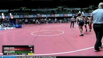 285 lbs Finals (2 Team) - Drew Harris, Ohio University vs Jaron Smith, University Of Maryland