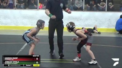 52 lbs Quarterfinal - Jordan Oyola, Silverback Academy vs Jaxson Knop, Caledonia WC