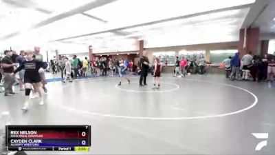 74 lbs Round 1 - Rex Nelson, Gold Medal Grappling vs Cayden Clark, Alchemy Wrestling