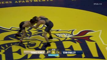 197 lbs Match - Thomas Penola, Purdue vs Sean O'Malley, Drexel