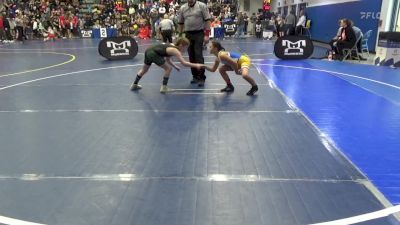 96 lbs Quarterfinal - Briella Collins, Canon-McMillan vs Fisher Reutzel, Mars