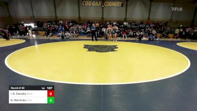 218 lbs Round Of 32 - Alec Dansby, Buchanan vs Noah Martinez, Clovis