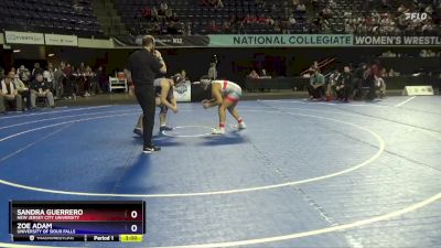 191 lbs Champ. Round 2 - Sandra Guerrero, New Jersey City University vs Zoe Adam, University Of Sioux Falls