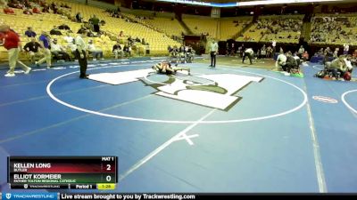 138 Class 1 lbs Champ. Round 1 - Kellen Long, Butler vs Elliot Kormeier, Father Tolton Regional Catholic