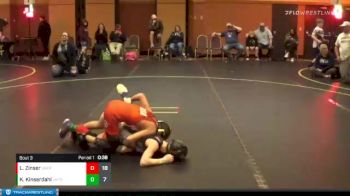 65 lbs Round 3 (3 Team) - Kylie Kinserdahl, The Untouchables Gold vs Landon Zinser, The Untouchables Purple