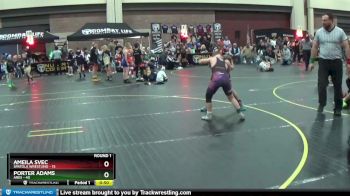 92 lbs Round 1 (4 Team) - Ameila Svec, Spatola Wrestling vs Porter Adams, Ares