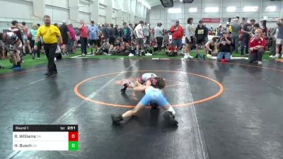 J60-5th lbs Round 1 - Rowan Williams, OH vs Hank Busch, OH