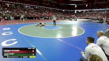 D1-132 lbs Cons. Round 1 - Nathan Schanen, Muskego vs Evan Fahey, Oregon