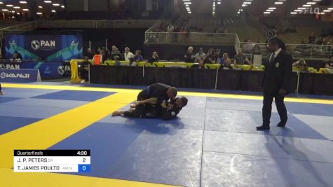 JAMES P. PETERS vs TRAVIS JAMES POULTON 2024 Pan Jiu Jitsu IBJJF Championship