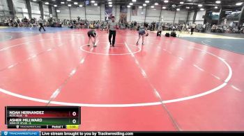 88 lbs Rd# 7- 10:45am Saturday Final Pool - Asher Millward, Sons Of Atlas vs Noah Hernandez, M2TC Blue