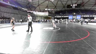 92 lbs Cons. Round 2 - Corbin Poirier, Unattached vs Quauhtli Zuniga, Team Aggression Wrestling Club