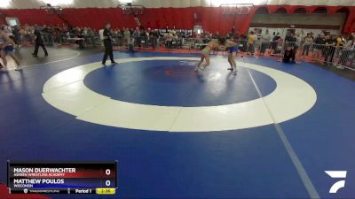 152 lbs Cons. Round 2 - Mason Duerwachter, Askren Wrestling Academy vs Matthew Poulos, Wisconsin