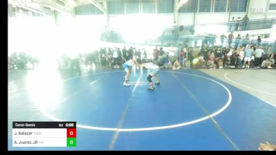 116 lbs Consolation - Julian Salazar, Tucson Pride WC vs Anthony Juarez JR, TUF California Wr Ac