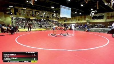 175 lbs Cons. Round 2 - Kaveh Morodi, Birmingham vs Evan Hilmen, Del Oro