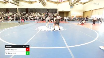 184-H lbs Round Of 16 - Noah MacIlroy, Rhino Wrestling vs William Knapp, Roxbury