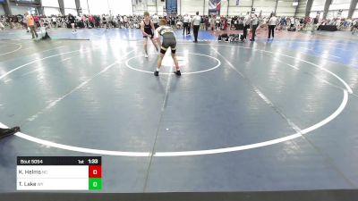 120 lbs Round Of 128 - Kaden Helms, NC vs Tayce Lake, WY