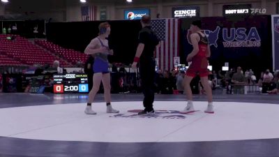 62 kg 3rd Place - Maximus Fortier, Quest School Of Wrestling vs Gavin Wells, Mat Demon Wrestling Club