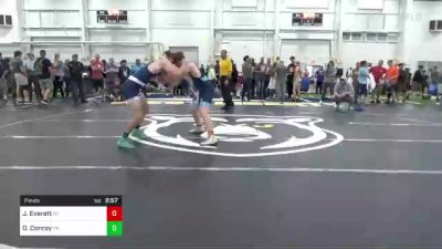 S-175 lbs Final - Jacob Everett, MI vs Owen Conroy, PA