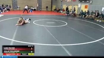 160 lbs Round 4: 10:00am Sat. - Luke Peltier, Palmer High School vs Nolan Gallagher, Colony High School