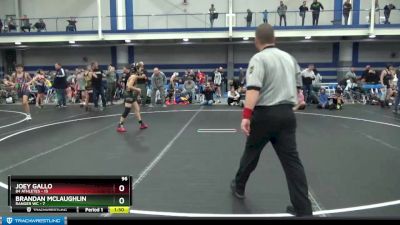 96 lbs Round 3 (8 Team) - Brandan McLaughlin, Ranger WC vs Joey Gallo, 84 Athletes