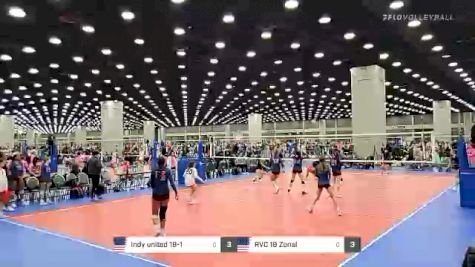 Indy united 18-1 vs RVC 18 Zonal - 2022 JVA World Challenge presented by Nike - Expo Only