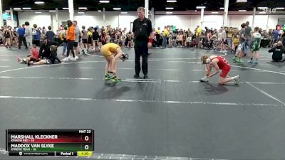 80 lbs Placement (4 Team) - Maddox Van Slyke, Xtreme Team vs Marshall Kleckner, Kraken Red