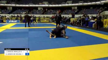 JONNATAS GRACIE ARAUJO DA SILVA vs GABRIEL ARGES DE SOUSA 2022 World IBJJF Jiu-Jitsu No-Gi Championship