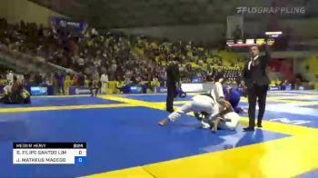 JOSÉ MATHEUS MACEDO DE LIRA LUNA vs BRUNO FILIPE SANTOS LIMA 2022 World Jiu-Jitsu IBJJF Championship