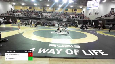 120 lbs Round Of 64 - Nate Desmond, Wyoming Seminary vs Isaac Slayter, St. John Paul The Great Catholic