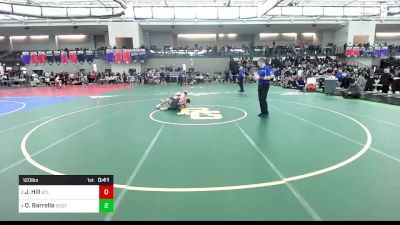 120 lbs Consolation - Jerry Hill, Bethel vs Dominic Barrella, Ridgefield