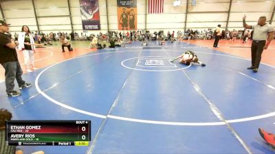 84 lbs Rd# 4- 2:00pm Friday Final Pool - Ethan Gomez, Cali Red vs Avery Rios, Maryland GOLD