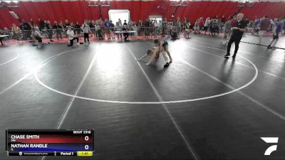 120 lbs Cons. Round 4 - Chase Smith, MN vs Nathan Randle, IL