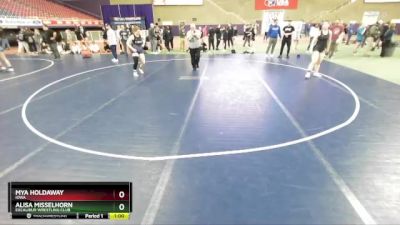 140 lbs Cons. Round 3 - Mya Holdaway, Iowa vs Alisa Misselhorn, Excalibur Wrestling Club