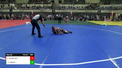 102 lbs Cons. Round 1 - Jordy Bowe, Crass Trained vs Logan McDaniel, Wrestling Factory