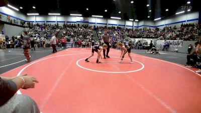 73 lbs Rr Rnd 4 - Paisley Jones, Tecumseh Youth Wrestling vs Lathan Russell, Tecumseh Youth Wrestling