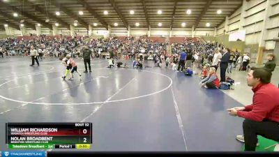 52 lbs Cons. Round 3 - Nolan Broadbent, Brighton Wrestling Club vs William Richardson, Wasatch Wrestling Club