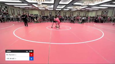138 lbs Consi Of 16 #2 - Mario Fornini, Nj vs Matthew Arndt, Va