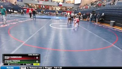 157 lbs Cons. Round 1 - Ryan Yarbrough, Plano vs K`naan Thomas, El Paso Pebble Hills