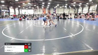 182 lbs Rr Rnd 1 - Jalen Wagner, Camp Reynolds Wrestling Club vs Landon Hicks, Indiana Outlaws White